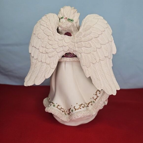 Angel Music Box Jean w/Violin #65041 Hark The Herald Angels Sing Sarah's - Picture 6 of 12